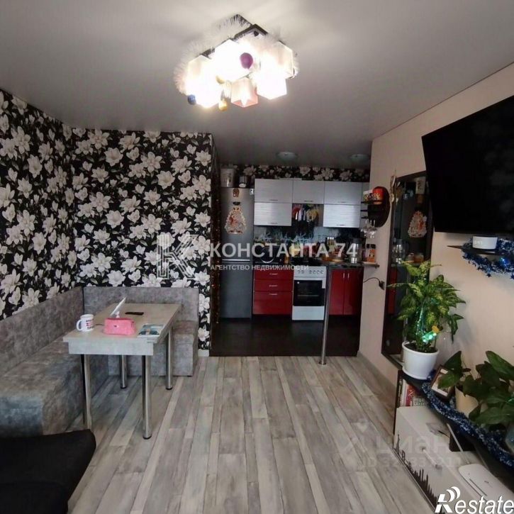 1-комн квартира Челябинск, улица Чайковского, 9А