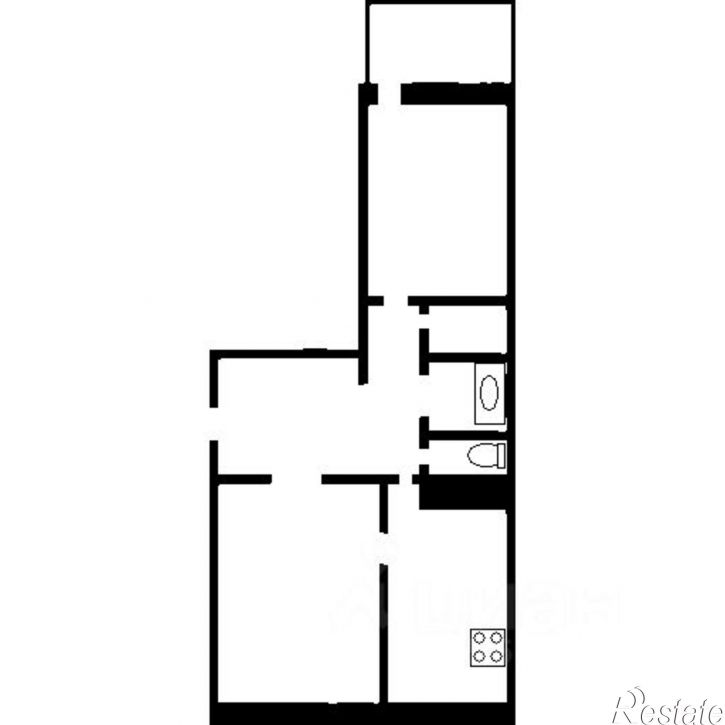 2-комн квартира Краснопольский проспект, 1Б,  д. 1Б