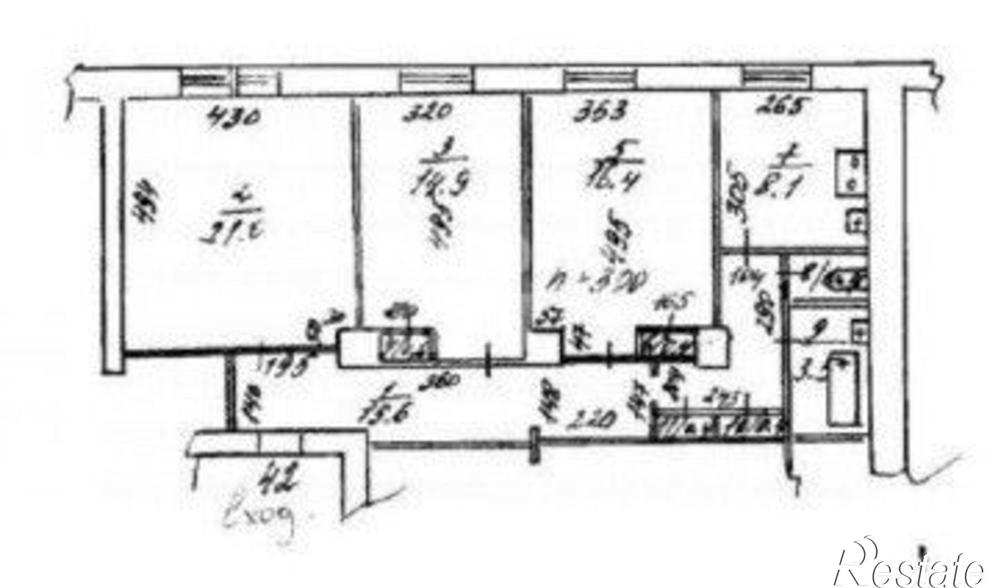Купить квартиру за 3 700 000 рублей на ул Сталеваров, 27
