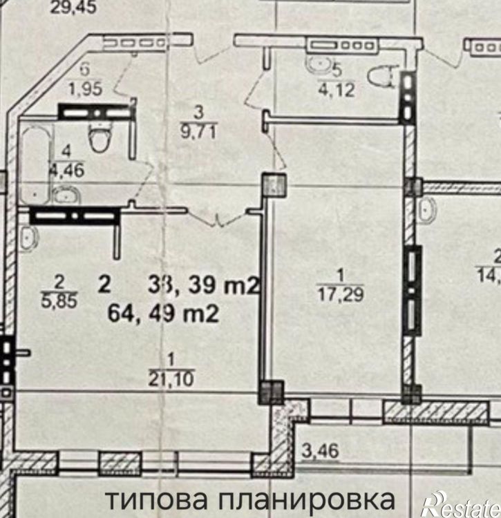 2-комн квартира улица Чайковского, 58,  д. 58