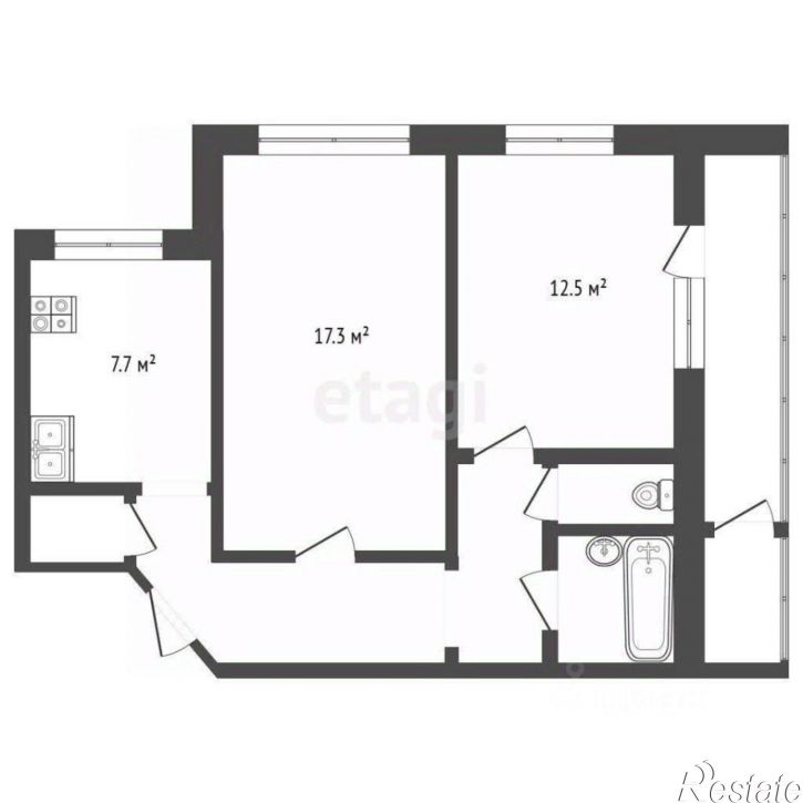 2-комн квартира Шенкурская улица, 3,  д. 3