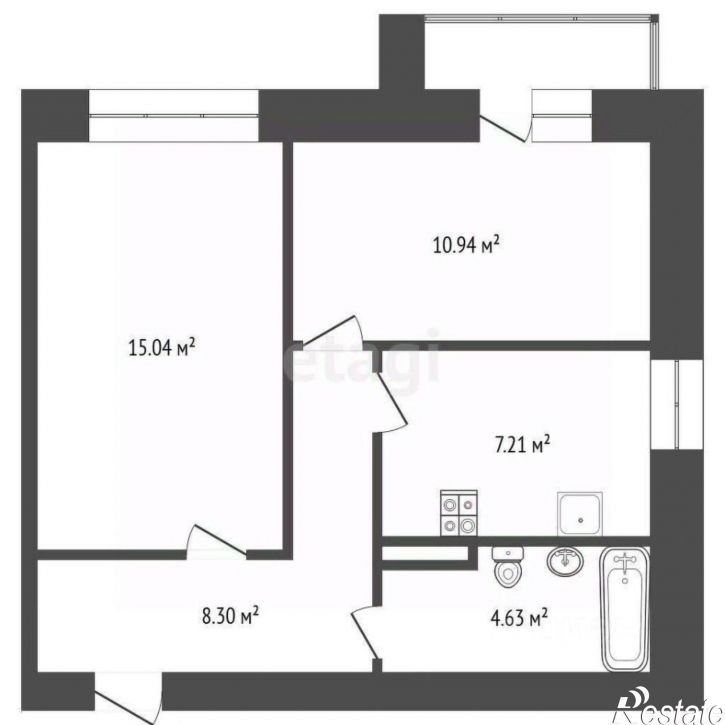 2-комн квартира улица Профессора Благих, 65,  д. 65
