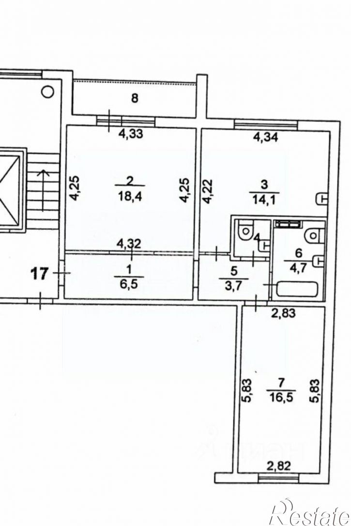 2-комн квартира улица Салавата Юлаева, 32,  д. 32