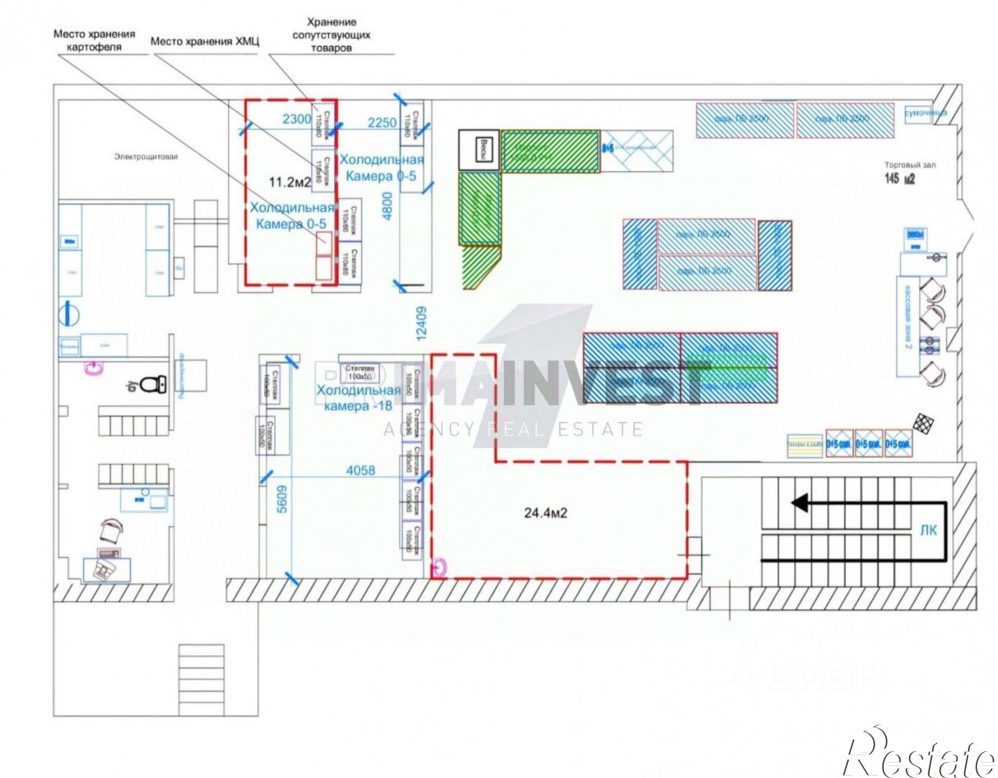Сдать торговое помещение за 69 444 рублей на улица Дарвина, 18