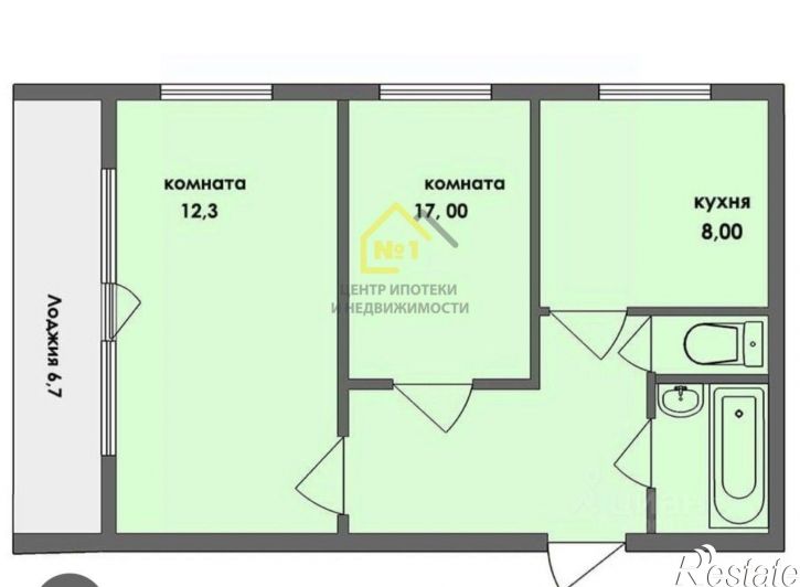 2-комн квартира улица Хохрякова, 22,  д. 22