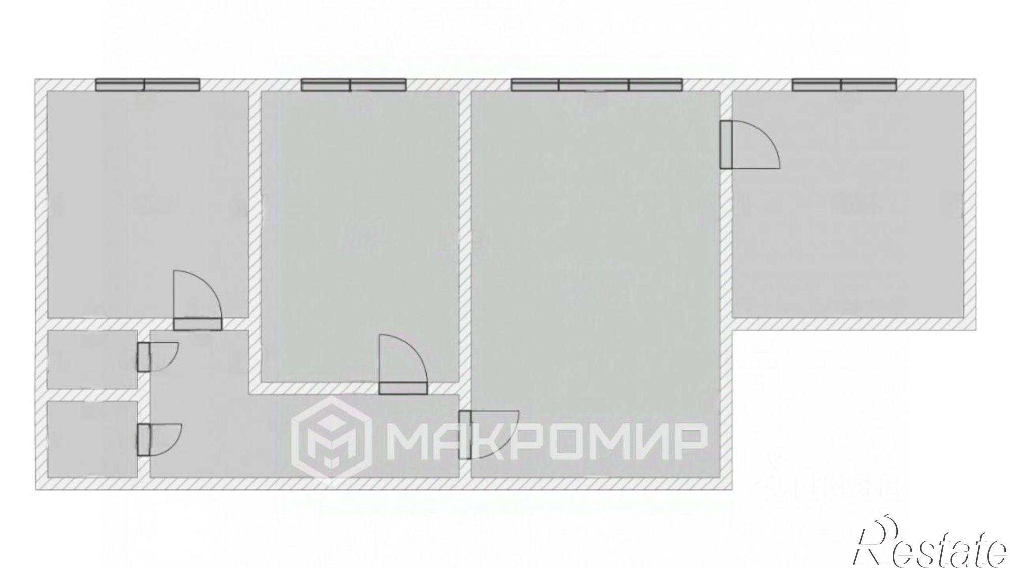 Купить квартиру за 4 500 000 рублей на улица Ворошилова, 3