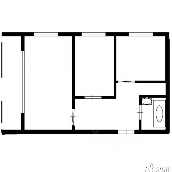 2-комн квартира улица Культуры, 55А,  д. 55А