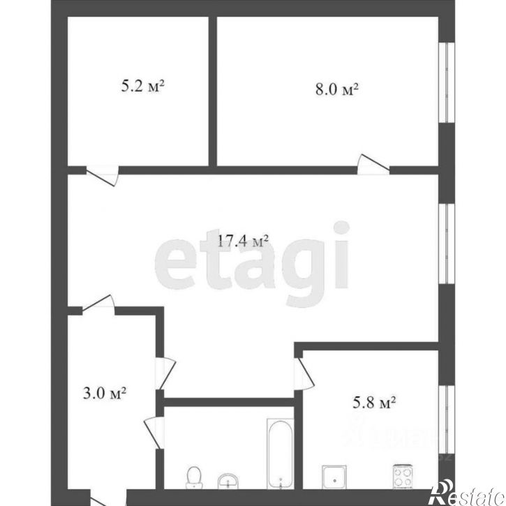 2-комн квартира проспект Победы, 153,  д. 153