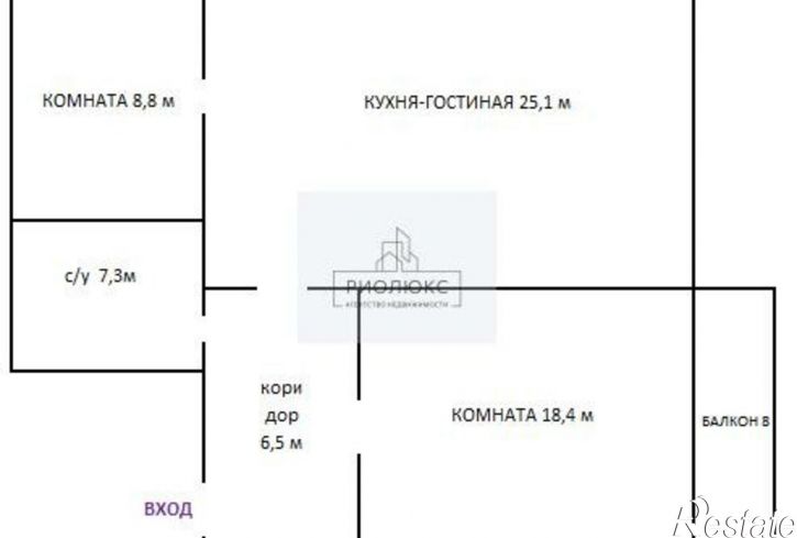 3-комн квартира улица Профессора Благих, 59,  д. 59