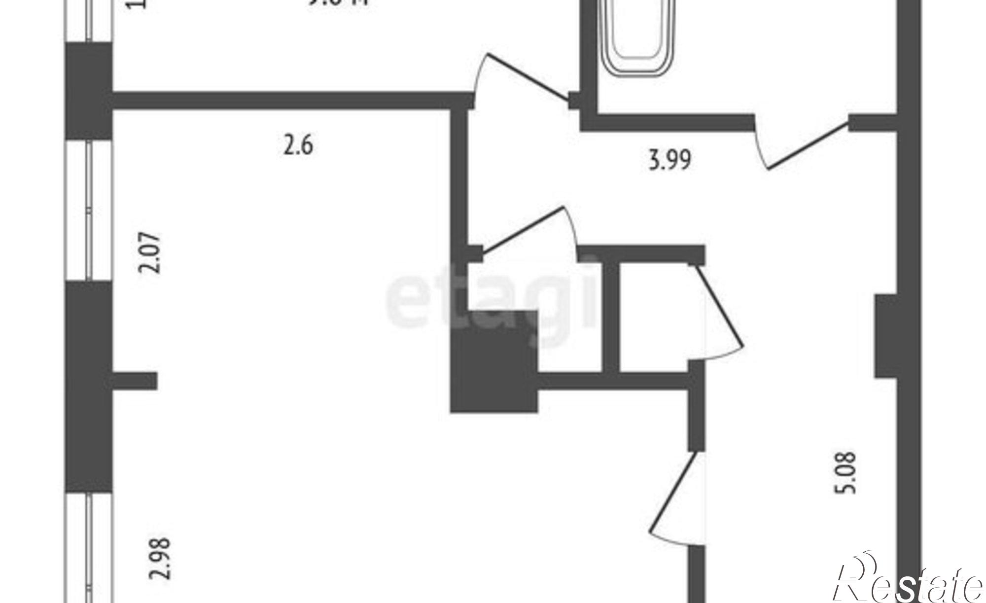 Купить квартиру за 3 800 000 рублей на ул Артиллерийская, 25