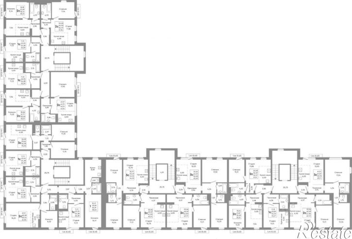 2-комн квартира в новом доме 2-я Базовая улица, 30,  д. 30