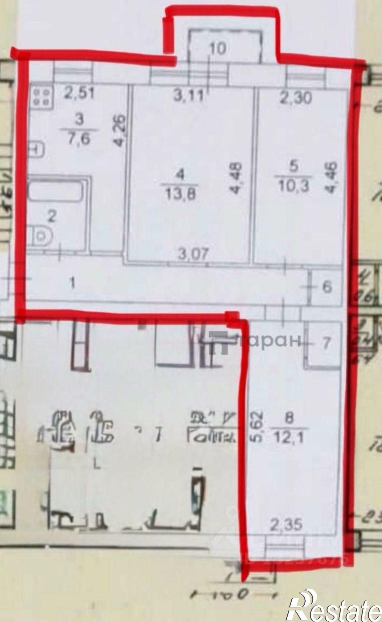 Купить квартиру за 4 000 000 рублей на пр-кт Победы, 159