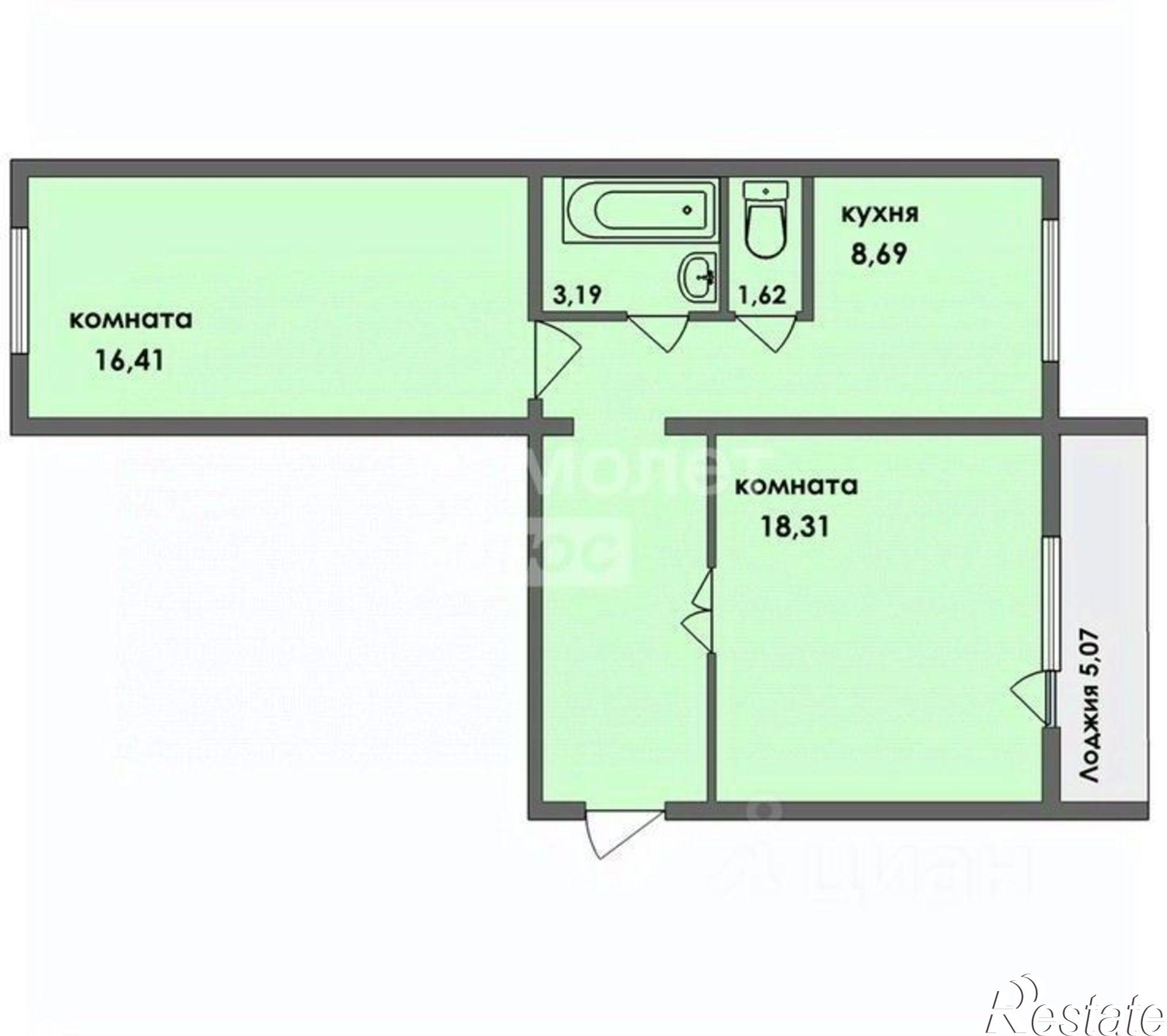 Купить квартиру за 5 500 000 рублей на ул Чайковского, 54