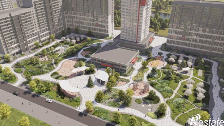 1-комн квартира в новом доме улица Героя России А.В. Яковлева