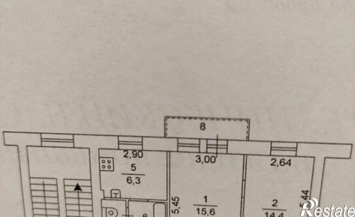 2-комн квартира Салютная улица, 48,  д. 48