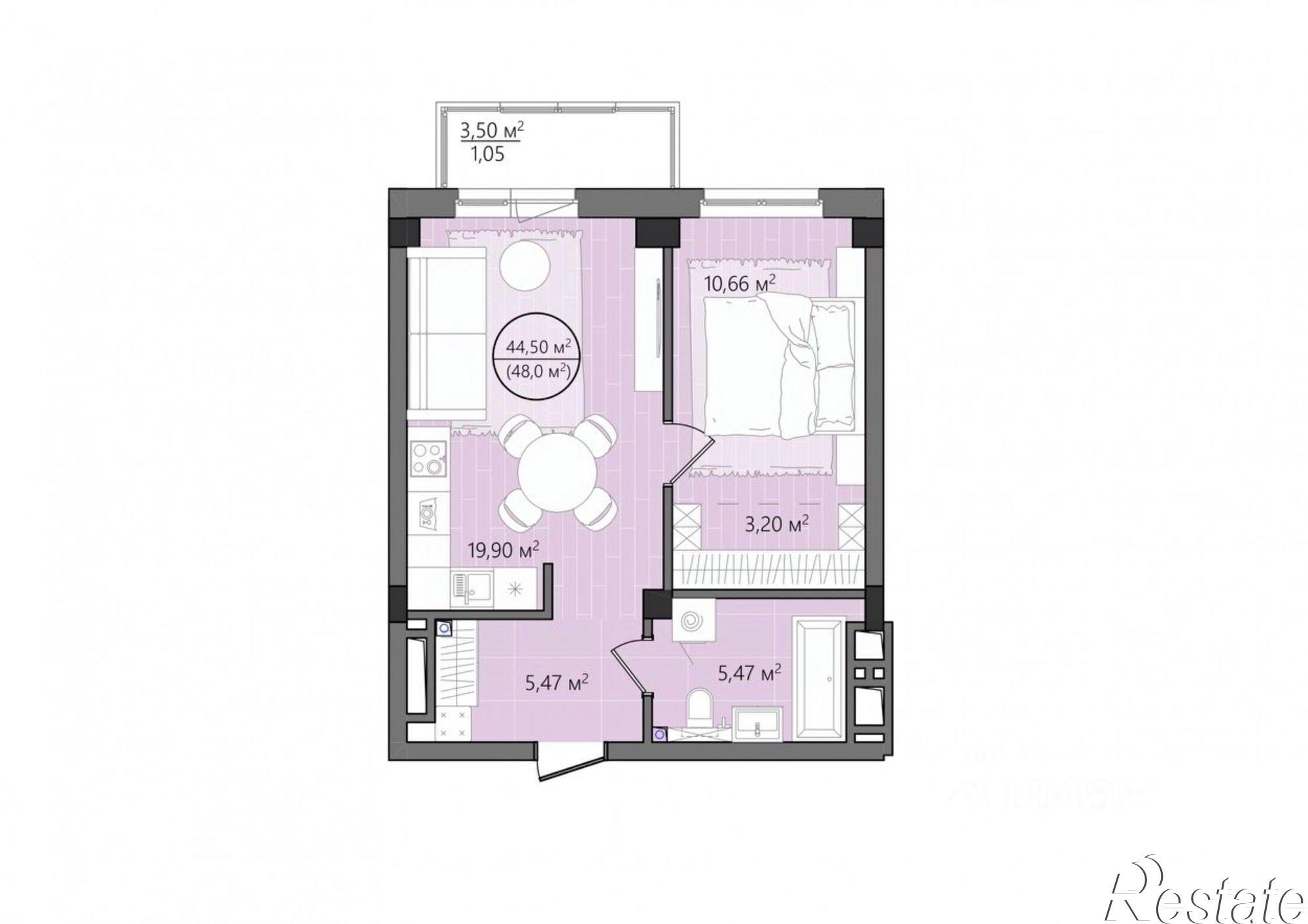 Купить квартиру за 8 677 490 рублей на улица Героя России А.В. Яковлева