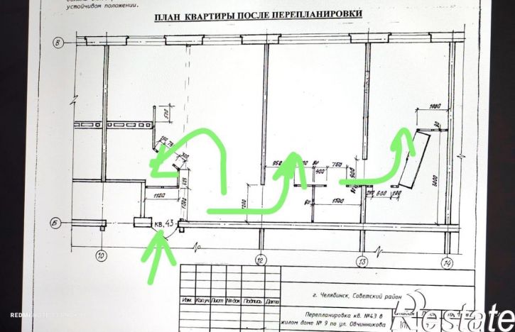 2-комн квартира Овчинникова, 9