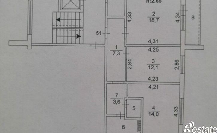 2-комн квартира проспект Победы, 392,  д. 392