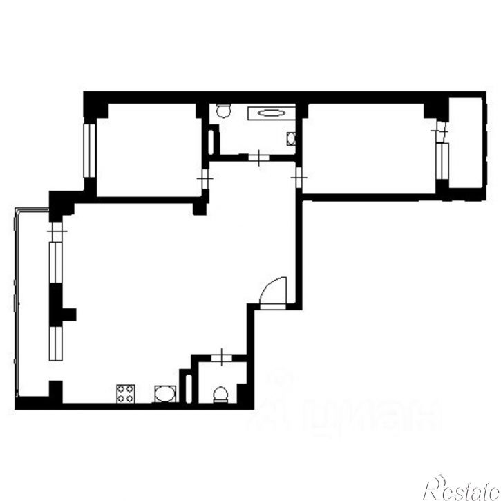 2-комн квартира ул 40-летия Победы, 7,  д. 7