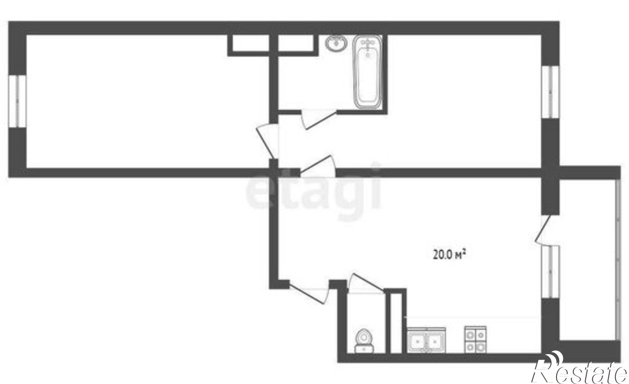 Купить квартиру за 6 800 000 рублей на ул Бейвеля, 112