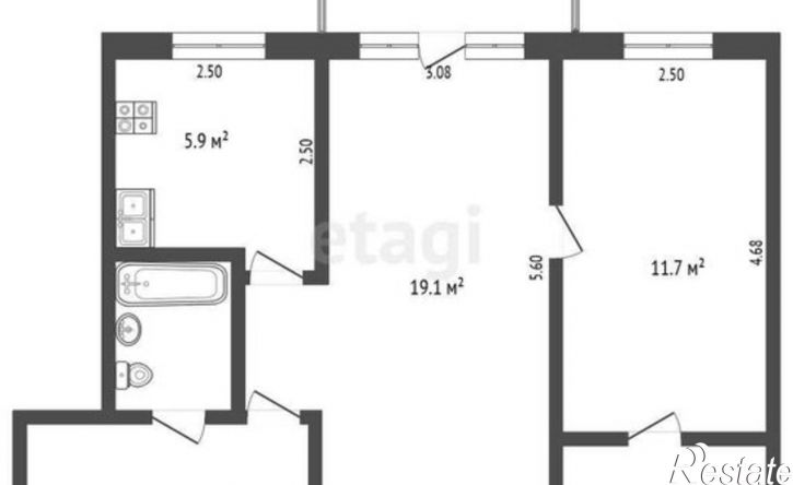 2-комн квартира ул Гончаренко, 67,  д. 67