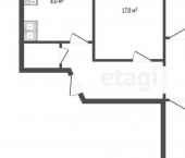 3-комн, 66кв м, этаж 2/10 ул Чичерина, 5