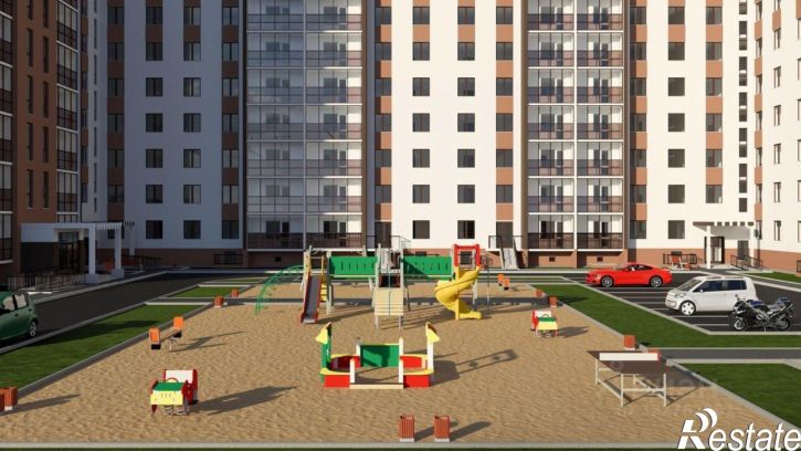 2-комн квартира в новом доме посёлок Западный