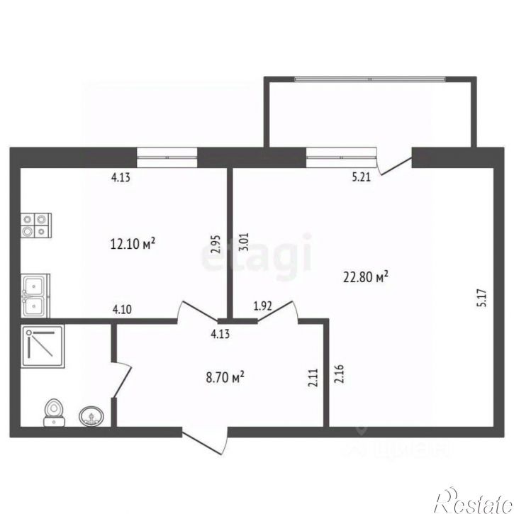 1-комн квартира шоссе Металлургов, 78А,  д. 78А