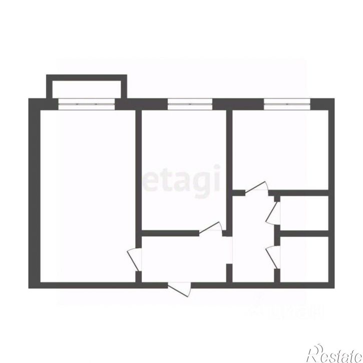 2-комн квартира ул Захаренко, 5,  д. 5