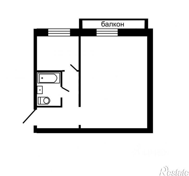 1-комн квартира улица Пети Калмыкова, 2,  д. 2