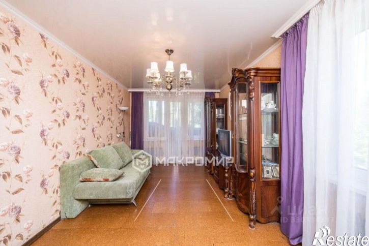 3-комн квартира улица Масленникова, 2,  д. 2