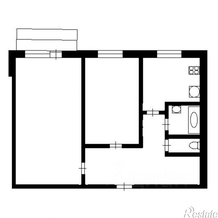 2-комн квартира Прокатная улица, 26,  д. 26