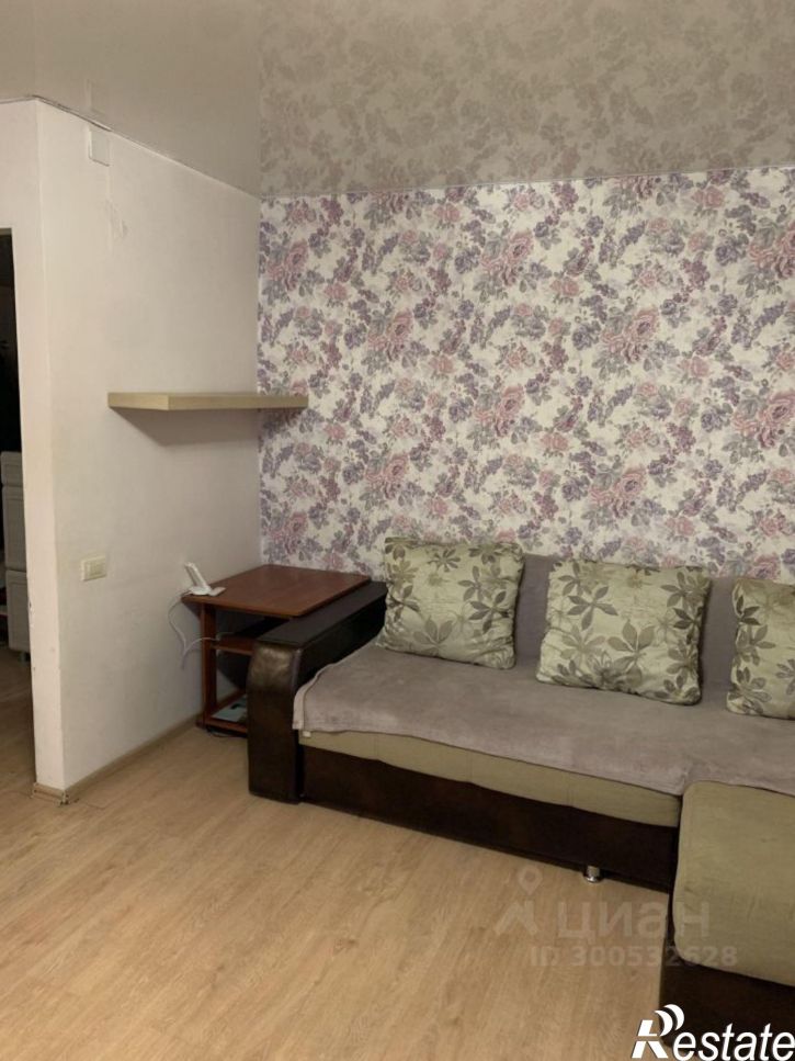1-комн квартира улица Кудрявцева, 34,  д. 34