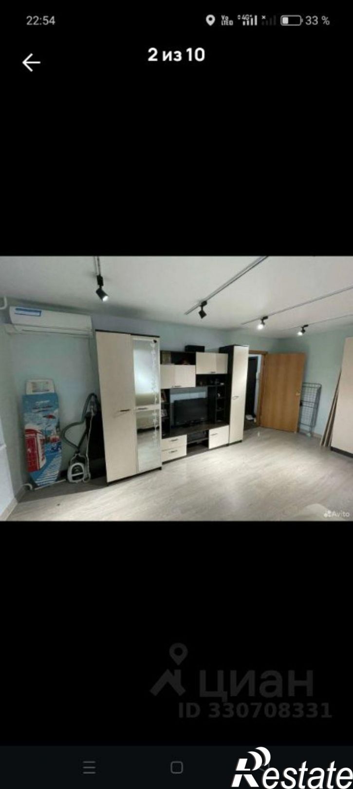 1-комн квартира улица Мамина, 21Б,  д. 21Б