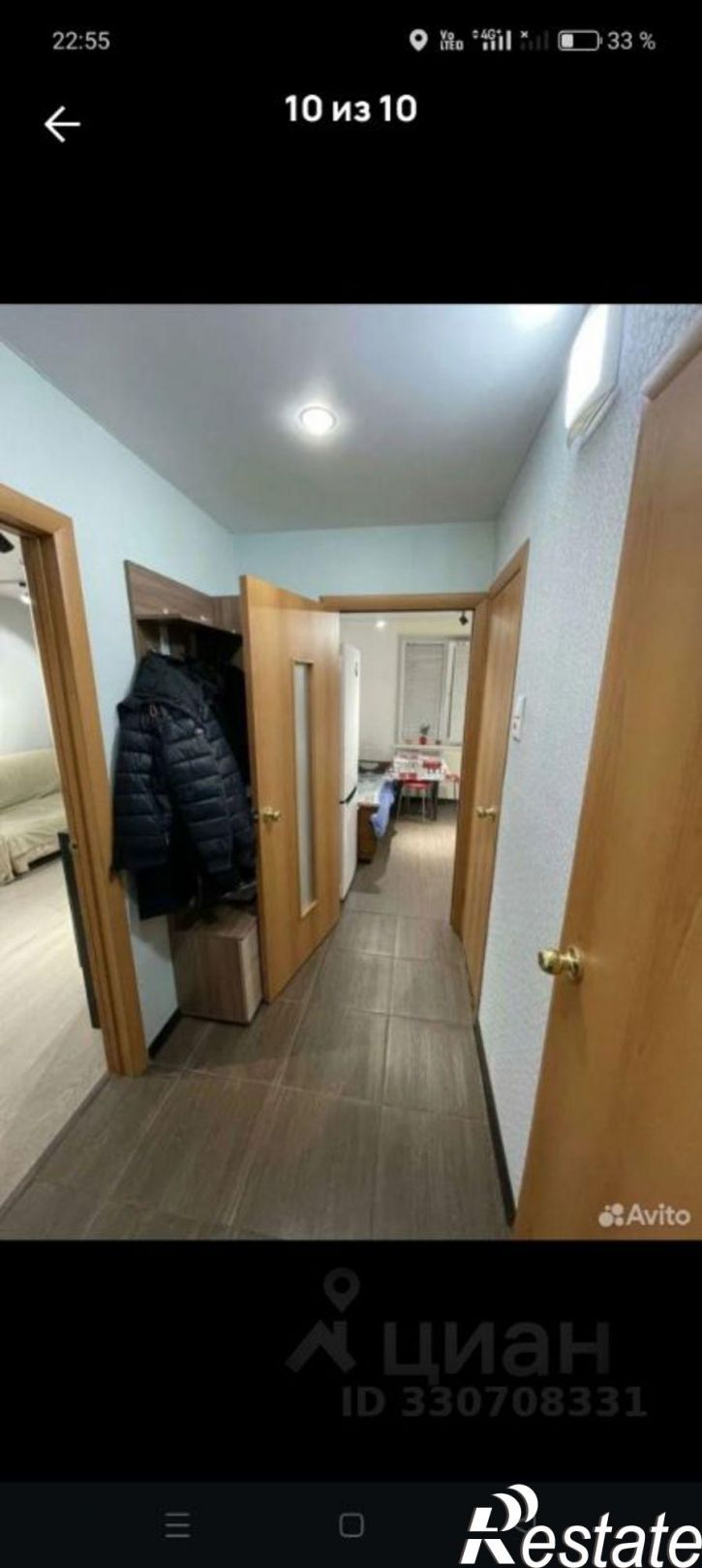 1-комн квартира улица Мамина, 21Б,  д. 21Б