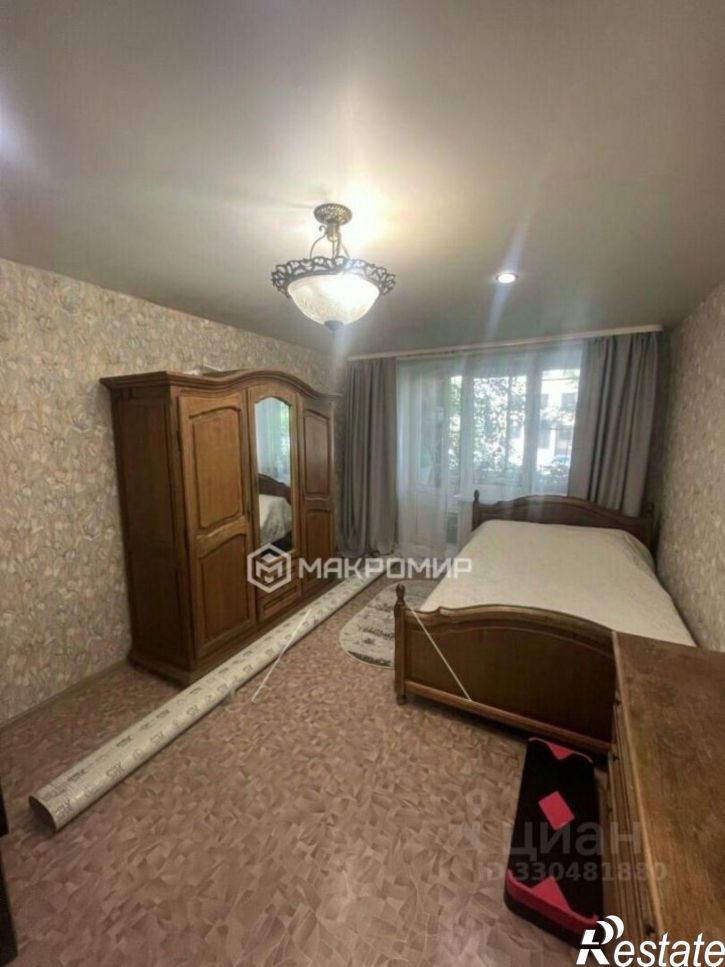 1-комн квартира улица Калинина, 23,  д. 23