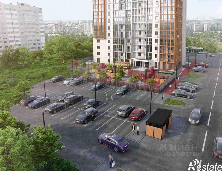3-комн квартира в новом доме улица Лобкова, 27А,  д. 27А