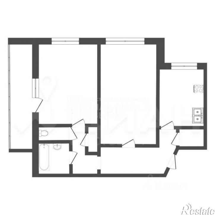 2-комн квартира ул Варненская, 9,  д. 9