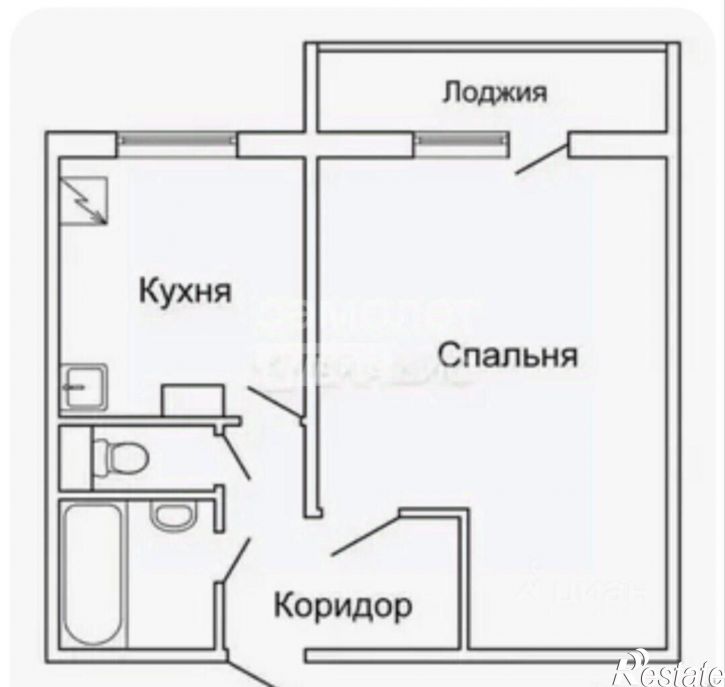 1-комн квартира Ключевая улица, 7,  д. 7