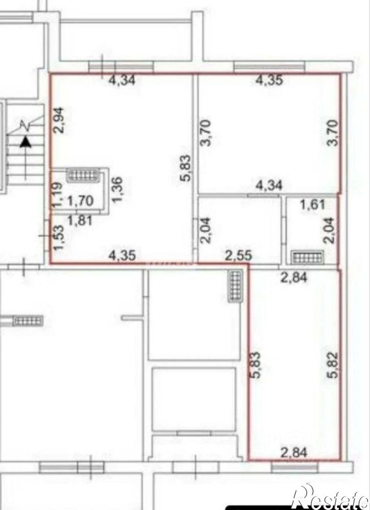 2-комн квартира улица Александра Шмакова, 25А,  д. 25А