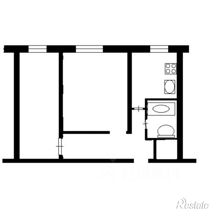 2-комн квартира ул Дружбы, 3,  д. 3