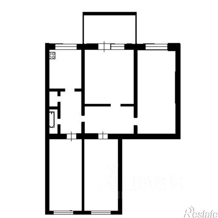 3-комн квартира ул Доватора, 4А,  д. 4А