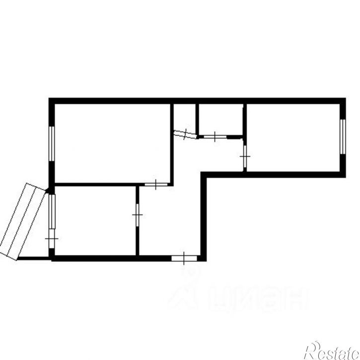 2-комн квартира Каслинская улица, 19В,  д. 19В