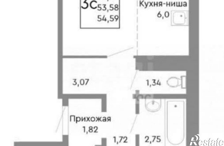 3-комн квартира ул Блюхера, 121И,  д. 121И