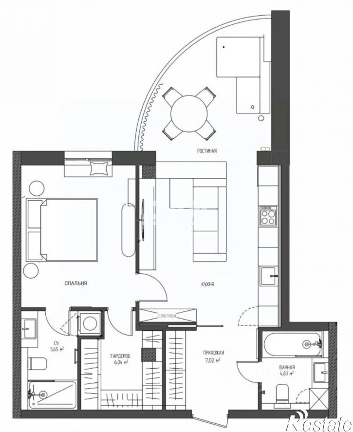 2-комн квартира улица Труда, 157А,  д. 157А