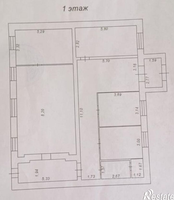 Отдельное здание ул Черкасская, 1/6,  д. 1/6