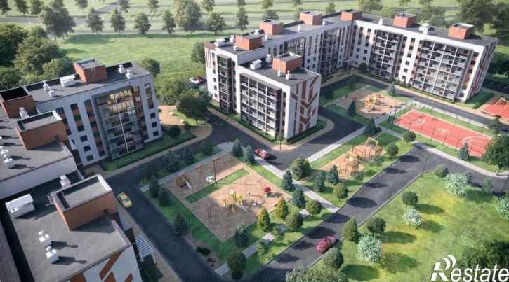 2-комн квартира в новом доме посёлок Западный