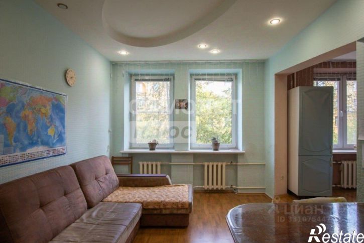 3-комн квартира улица Дегтярёва, 56,  д. 56