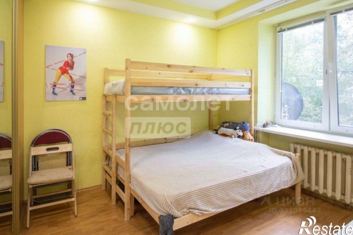 3-комн квартира улица Дегтярёва, 56,  д. 56