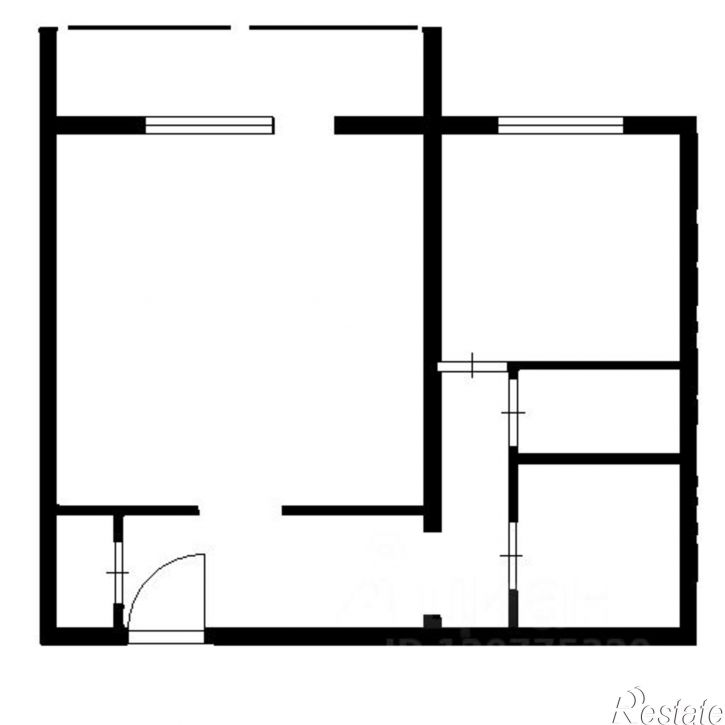 1-комн квартира улица Доватора, 10А,  д. 10А